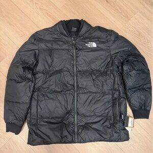 The North Face Men's Charcoal Puffer Jacket